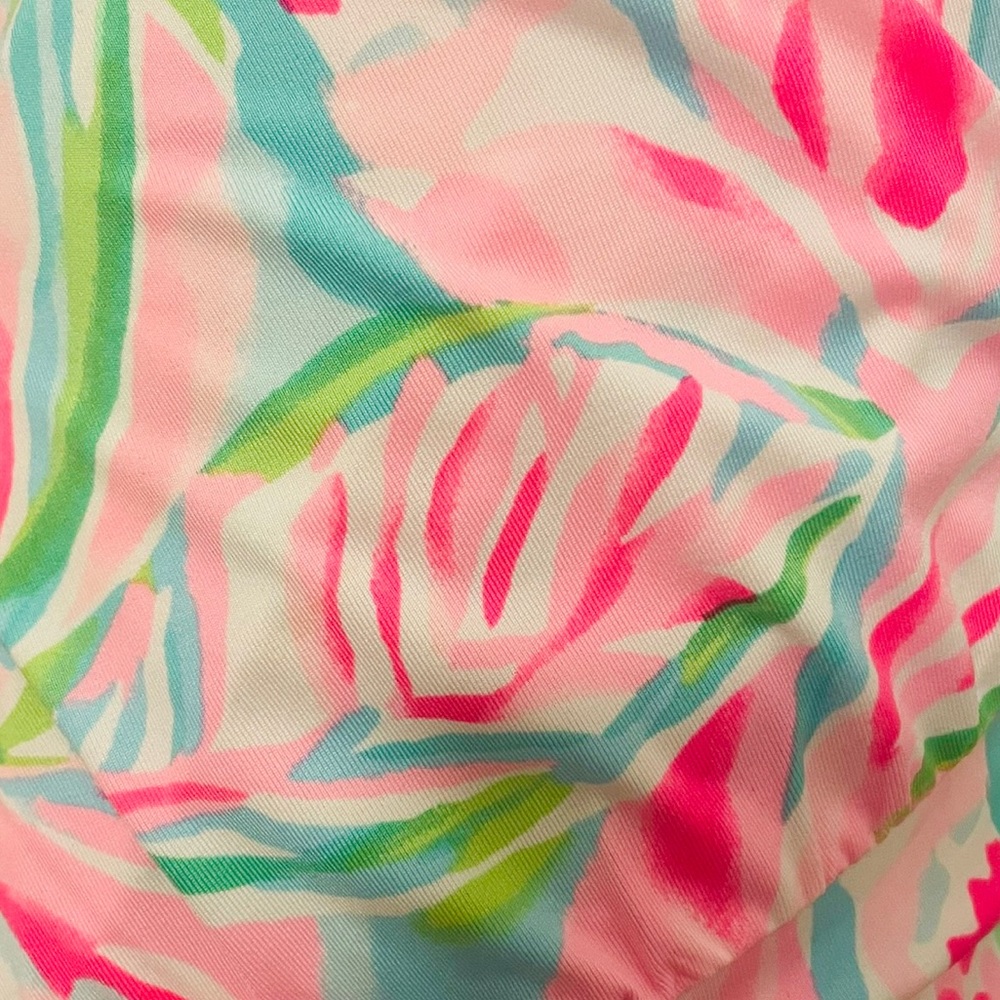 Lilly Pulitzer Pink and Green Halter Top - Picture 12 of 12